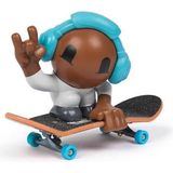 Tech Deck Sk8 Crew Figürlü Parmak Kaykayı S1 - Mavi Kulaklıklı
