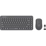 Tech FG3200 Air2 2.4ghz Kablosuz Q Türkçe Fn-Multimedya Klavye + 2000DPI Optik Mouse Mini Set (Sessiz Ultra Ince ve Uyku Engelle Modlu)