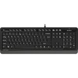 Tech FK10 Q USB Türkçe Fn-Multimedya Klavye,siyah/gri