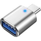 Tech USB C - USB Adaptörü, USB Type C - USB 3.0 Adaptörü, LED Göstergeli, Dizüstü Bilgisayar, Monitör ve Diğer Type C Cihazlarla Uyumlu
