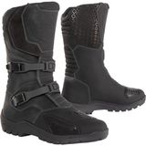 Tech90 Büse Adventure Black Motosiklet Botu Su Geçirmez, Nefes Alabilir Yapı ile Koruma Sağlar - Siyah