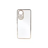Techaks Huawei Nova 9 Kılıf Kenarları Altın İşlemeli Parlak Renkli Luxury Kapak Bark 56AÖ-8680436362464-585