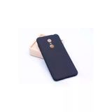 Techaks T1778-TCHS Redmi 5 Plus Kılıf Yumuşak Dokulu Renkli İnce Silikon Soft Kapak Premier - Siyah