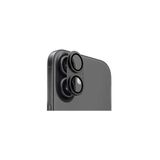 Techaks TCHS CL-20 Kamera Lens Koruyucu Siyah İPhone 17 ile uyumlu