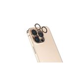 Techaks TCHS Mikro Kamera Lens Koruyucu - Desert Titanyum Gri iPhone 16 Pro Max ile uyumlu