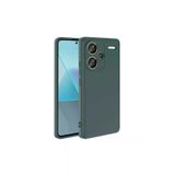 Techaks TCHS34754 Xiaomi Redmi Note 13 Pro Plus 5G Uyumlu Kılıf Zore Mara Lansman Kapak-Koyu Yeşil
