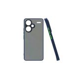 Techaks TCHS35302 Xiaomi Redmi Note 13 Pro Plus 5G Uyumlu Kılıf Zore Hux Kapak-Lacivert