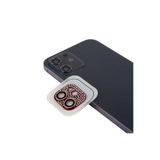Techaks Zore CL-08 Kamera Koruyucu- Kırmızı İPhone 12 ile uyumlu