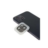 Techaks Zore CL-08 Kamera Koruyucu- Siyah İPhone 13 ile uyumlu