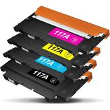 Techarbor 117A Hp Color Laser Mfp 178NW-178NWG-179FNG-179FNW-179FWG-150NW-150A Yazıcılara Uyumlu Muadil Toner - Siyah - Mavi - Kırmızı - Sarı