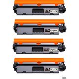 Techarbor 4 Adet Hp Laserjet Pro M130A-M130FN-M130NW-M130FW Yazıcılara Uyumlu 17A - CF217A Muadil Toner - Siyah - 1 g