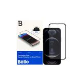 Tech&Bello Accessories İphone 14 Uyumlu Defender Ekran Koruyucu Temperli Tam Kaplama Kırılmaz Cam
