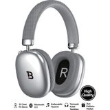 Tech&bello accessories Kablosuz Kulaküstü Bluetooth Kulaklık Stereo-Mikrofon-Aux HK-034 - Gümüş