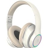 Tech&bello accessories Kablosuz Kulaküstü Bluetooth Kulaklık Stereo-Mikrofon-Aux Sd Kart HK-035 - Krem