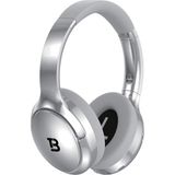 Tech&bello accessories Kablosuz Kulaküstü Gümüş Bluetooth Kulaklık Stereo-Mikrofon-Aux HK-033