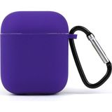 Tech&bello accessories Premium Silikon 1 ve 2 Nesil Koruyucu Içi Kumaş Kulaklık Kılıfı - Mor