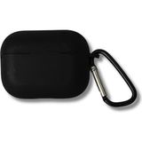 Tech&bello accessories Premium Silikon Pro ve Pro 2 Nesil Premium Koruyucu Içi Kumaş Kulaklık Kılıfı - Siyah
