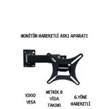 Techcg Onvo Ov24101 24'' 60 Ekran Hd Ready Led Tv Hareketli Askı Aparatı