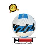 TECHCG Orijinal 4 Astarlı Futbol Topu Pompalı Sert Zemin Halı Saha 480 Gram No:5 Beyaz, TECHCHTOP4