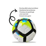 TECHCG Orijinal 4 Astarlı Futbol Topu Pompalı Sert Zemin Halı Saha 480 Gram No:5 Beyaz, TECHCHTOP6