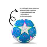 TECHCG Orijinal 4 Astarlı Futbol Topu Pompalı Sert Zemin Halı Saha 480 Gram No:5 Beyaz, TECHCHTOP7