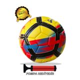 TECHCG Orijinal 4 Astarlı Futbol Topu Pompalı Sert Zemin Halı Saha 480 Gram No:5 Beyaz, TECHCHTOP8