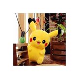 Techmarketi 32cm Pikaçu Pokemoon peluş oyuncak pamuk süper yumusak doldurulmus oyuncak ithal kumaş