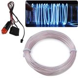 Techmaster Araç İçi Torpido Şerit Ledi Renkli İp Neon Led 3 Metre Beyaz