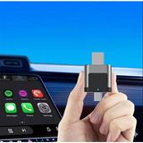 Techmaster Kablosuz Carplay ve Android Auto Adaptörü Mini Ergonomik 2in1 - Renkli