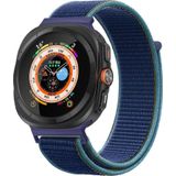 Techmaster Samsung Galaxy Watch 7 Ultra 47mm Uyumlu Orijinal Pim Woven Örgü Naylon Kordon