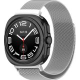 Techmaster Samsung Galaxy Watch 7 Ultra Uyumlu Metal Hasır Manyetik Kordon Kayış