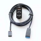 Techmaster SKU59 Bmw E46 2001-2005 USB Aux Kablosu Bağlantı Aparatı