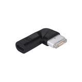 Techmaster Type-c To Magsafe 2 Ile Uyumlu 85w A Kadar Destekli 90 Derece Çevirici Adaptör