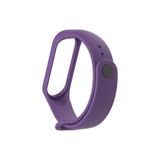 Techmaster Xiaomi Mi Band 3 Ve 4 Akıllı Bileklik Uyumlu Kordon Kayış Lila