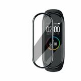 Techmaster Xiaomi Mi Band 5 5D Tam Kaplayan Kırılmaz Nano Ekran Koruyucu