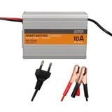 Techmore 12V-10A Akü Şarj Cihazı Jel Kuru Asitli Akülere Uygun (Lithium-Ion Pil ve Akülere Uygun Değildir)