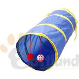 Techmrt Eastland Çıngıraklı Kedi Tüneli 25X55 cm - Renkli