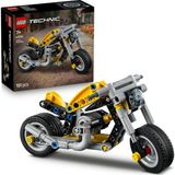 Technic Sarı Motosiklet 42225 | 7 Yaş ve Üzeri Çocuklar Için Direksiyon Içeren Oyuncak Yapım