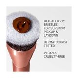Techniques Glow Yuvarlak Tabanlı Makyaj Fırçası, Sıvı ve Krem Makyaj Için, Parlatma ve Karıştırma Kapsama Için Düz Üst Fondöten Fırçası, Yoğun Sentetik Kıllar, Vegan ve Zulüm Içermez, 1 Adet - Option-1
