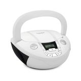 Technisat Viola Cd-1 Beyaz Stereo Müzik Seti | Cd Çalar | Fm Radyo | Bluetooth | Usb Mp3 | Taşınabilir Boombox