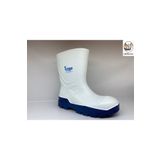 TECHNO BOOTS -30 Derece Soğuğa Dayanıklı S4 31 Cm Kısa Boy %100 Su Geçirmez Poliüretan Çelik Burunlu Beyaz Çizme