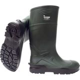Techno Boots 30 Derece Soğuğa Dayanıklı S4 Çelik Burunlu Poliüretan Çizme - Haki - Yeşil