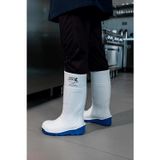 Techno Boots Poliüretan Soğuğa Dayanıklı Uzun Beyaz Çizme