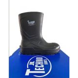 TECHNO BOOTS TECHNOBOOTS O4 Koyu Yeşil 27 cm. TPU Poliüretan Kısa Çizme %100 Su Geçirmez Çelik Burunsuz