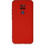 Techno Guru General Mobile Gm 20 Kılıf Içi Kadife Kaplı Nano Silikon Kapak - Kırmızı