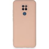 Techno Guru General Mobile Gm 20 Kılıf Içi Kadife Kaplı Nano Silikon Kapak - Pudra