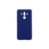 Techno Guru Huawei Mate 10 Pro Için Esnek ve Şık Soft Premier Silikon Kılıf - Lacivert