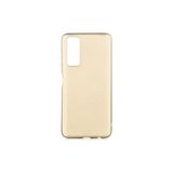 Techno Guru Huawei P Smart 2021 Için Esnek ve Şık Soft Premier Silikon Kılıf - Gold