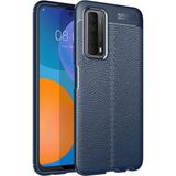 Techno Guru Huawei P Smart 2021 Kılıf Tpu Bazlı Ultra Dayanıklı Dermaskin Premium Silikon Kapak - Lacivert
