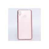 Techno Guru Huawei Y7 Prime 2019 Için Esnek ve Şık Soft Premier Silikon Kılıf - Rose